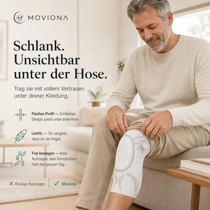 Schlank und unsichtbar unter der Hose getragen
